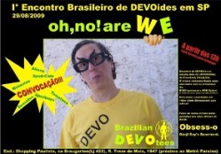Encontro Devoide em SÃ£o Paulo - flyer por Steve Lima